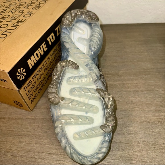 Nike Men’s Air VaporMax 2020 Flyknit, Black/Black/White, Size 10.5 - Picture 8 of 12